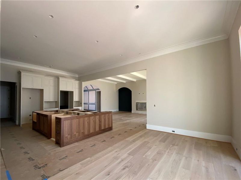In-progress construction of a new home in , Acworth, GA (Image 34).