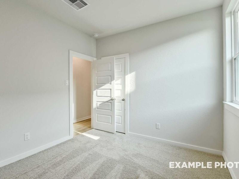 Spacious, unfurnished interior of a new home in Robins Landing, Houston (Image 20). Spacious, unfurnished interior of a new home in Robins Landing, Houston (Image 20).