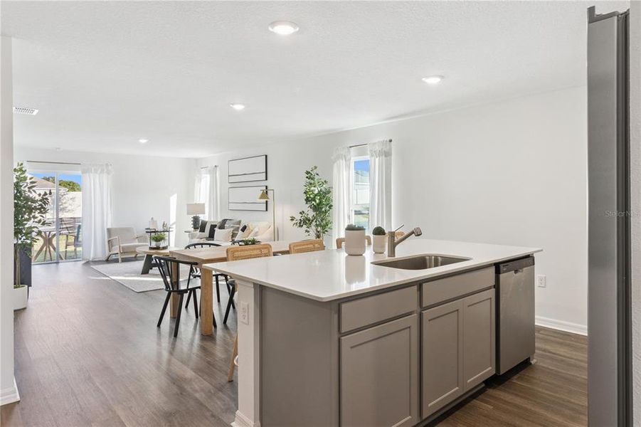 Furnished interior view inside a new home in , Lake Wales (Image 14).