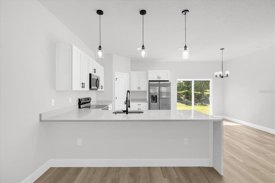 Furnished interior view inside a new home in , Ocala (Image 12).