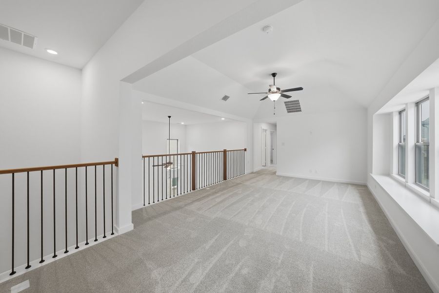 Spacious, unfurnished interior of a new home in Light Farms Brenham - 40' Lots, Celina (Image 26). Spacious, unfurnished interior of a new home in Light Farms Brenham - 40' Lots, Celina (Image 26).