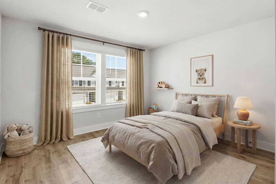 Representative furnished interior of a home built from the Maxwell by Beazer Homes in Ashley Walk Townes, Charleston (Image 12).
