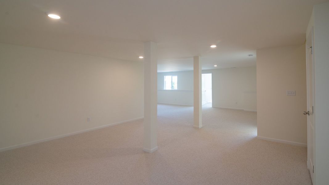 Representative unfurnished interior of a home built from the The Briarhaven III by Norfolk Homes in Coronado Estates, Jackson (Image 50).