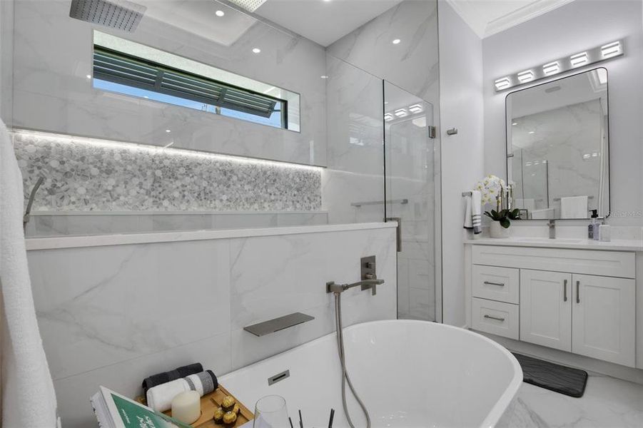 Furnished interior view inside a new home in , Nokomis (Image 35).