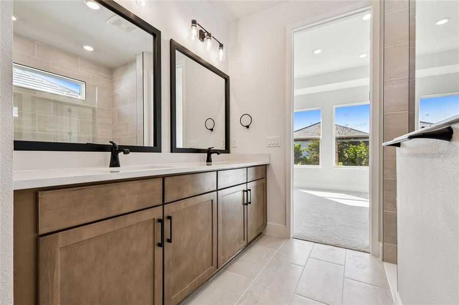 Furnished interior view inside a new home in Vistera of Venice – Garden Series, Nokomis (Image 13). Furnished interior view inside a new home in Vistera of Venice – Garden Series, Nokomis (Image 13).