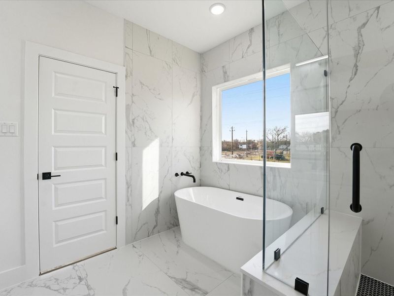 Furnished interior view inside a new home in , Houston (Image 11).