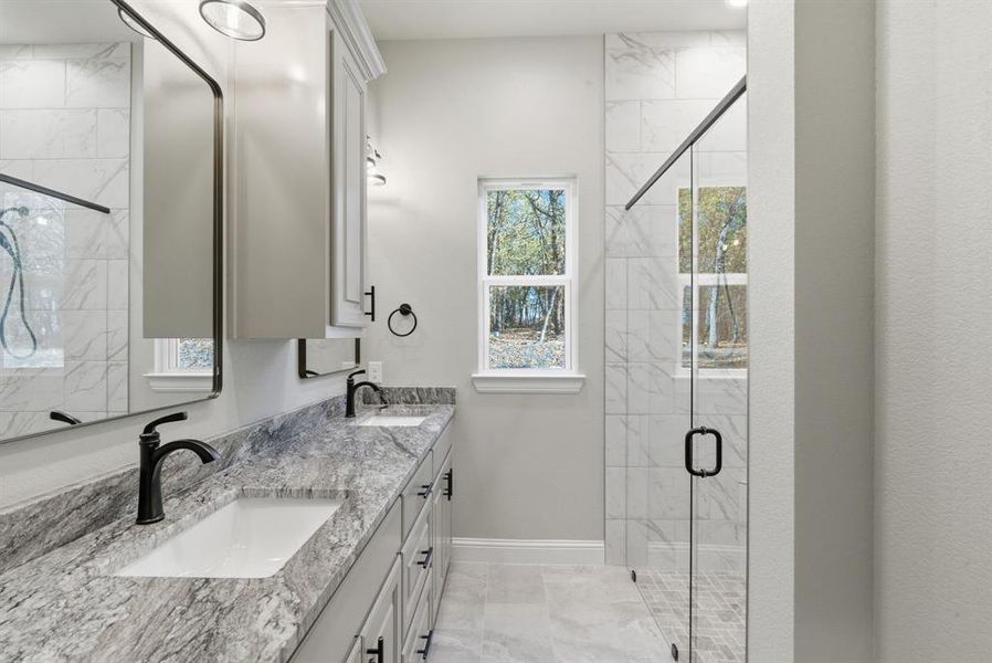 Furnished interior view inside a new home in Monarch Manor, Poolville (Image 6).