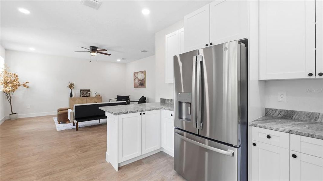 Furnished interior view inside a new home in , Tampa (Image 5). Furnished interior view inside a new home in , Tampa (Image 5).