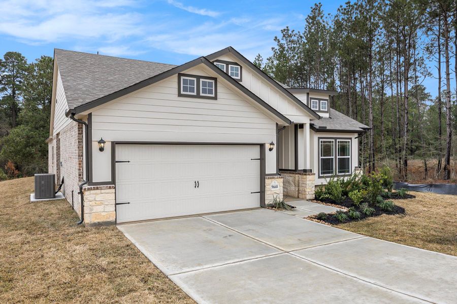 Front exterior of a new home in , Bay City, TX, highlighting curb appeal (Image 2). Front exterior of a new home in , Bay City, TX, highlighting curb appeal (Image 2).