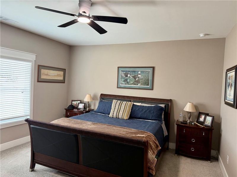 Furnished interior view inside a new home in , Dawsonville (Image 9).