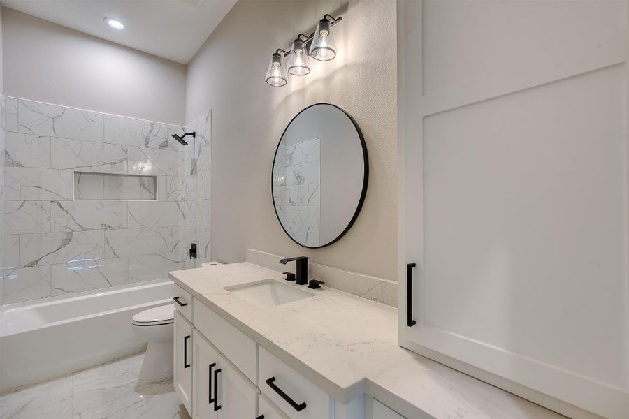 Furnished interior view inside a new home in , Beaumont (Image 15).