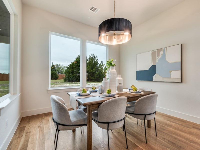Furnished interior view inside a new home in , Red Oak (Image 9).