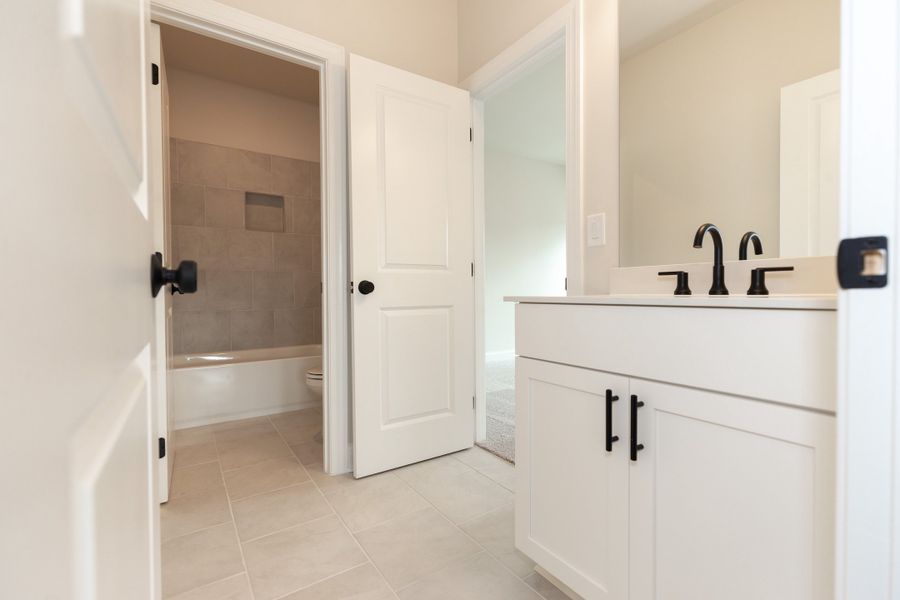 Representative furnished interior of a home built from the The Madilyn by The Providence Group in Waterhaven, Cumming (Image 6).