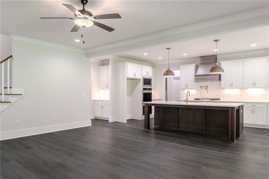Furnished interior view inside a new home in Grove Park, Covington (Image 6).