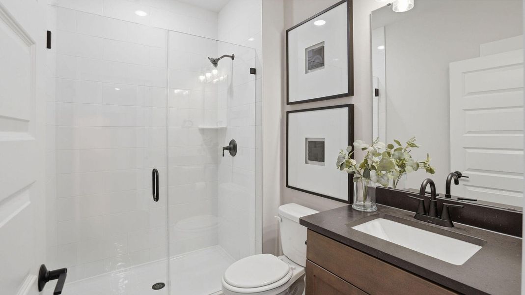 Furnished interior view inside a new home in Point Hope, Charleston (Image 7).