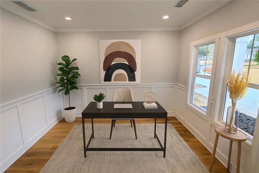 Furnished interior view inside a new home in , Hallandale Beach (Image 4). Furnished interior view inside a new home in , Hallandale Beach (Image 4).