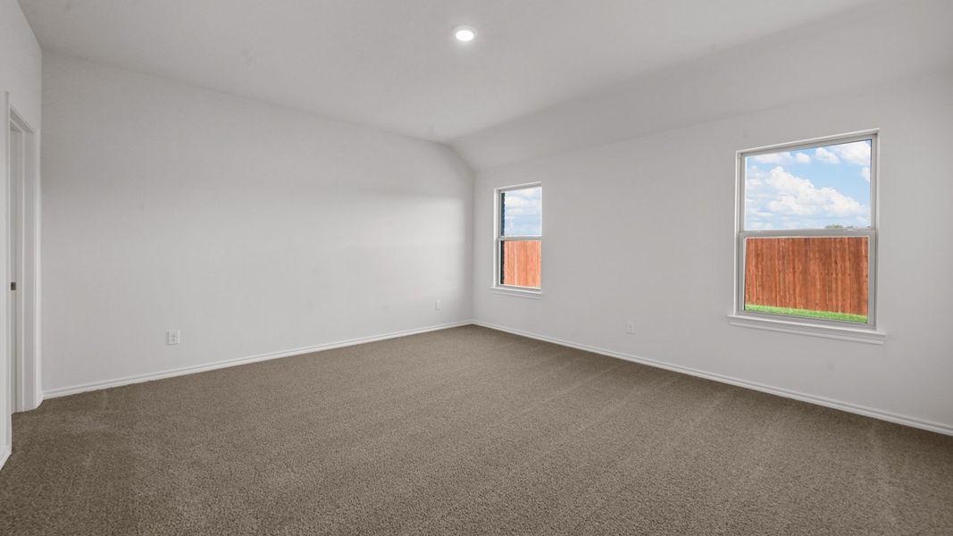 Representative unfurnished interior of a home built from the Holden by D.R. Horton in Waverly Estates, Josephine (Image 9).