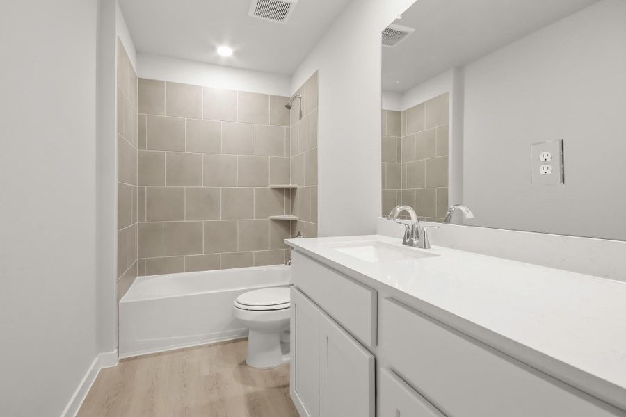 Furnished interior view inside a new home in Maple Woods, Hockley (Image 9).