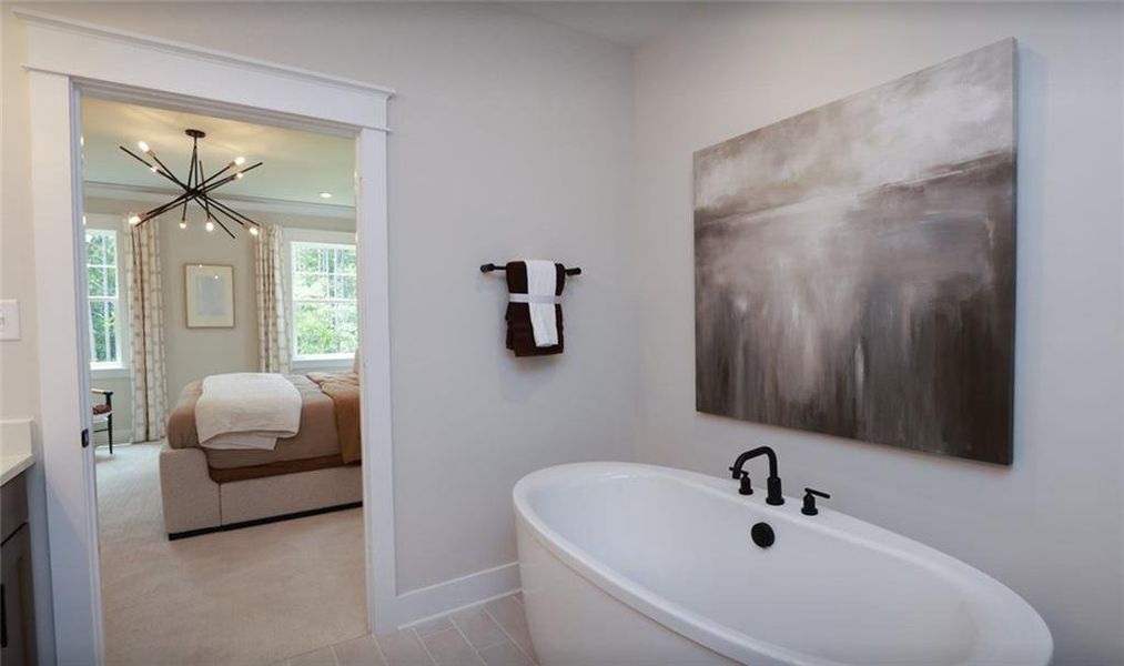 Furnished interior view inside a new home in , Pendergrass (Image 26).