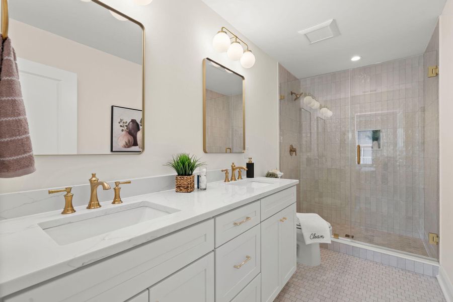 Furnished interior view inside a new home in , Charleston (Image 5).