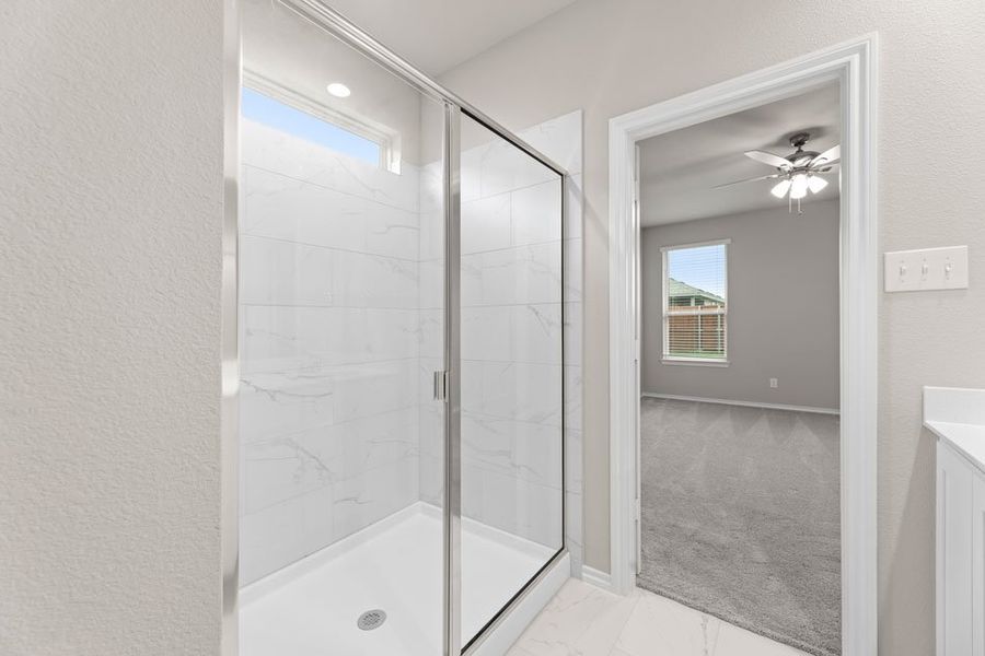 Representative exterior photo of a completed home built from the Willow by Impression Homes in Creekside Ranch, Blue Ridge, TX (Image 16).