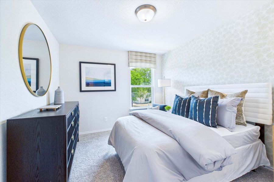 Representative furnished interior of a home built from the The Gillian C by Davidson Homes LLC in Cedar Heights, San Antonio (Image 30).