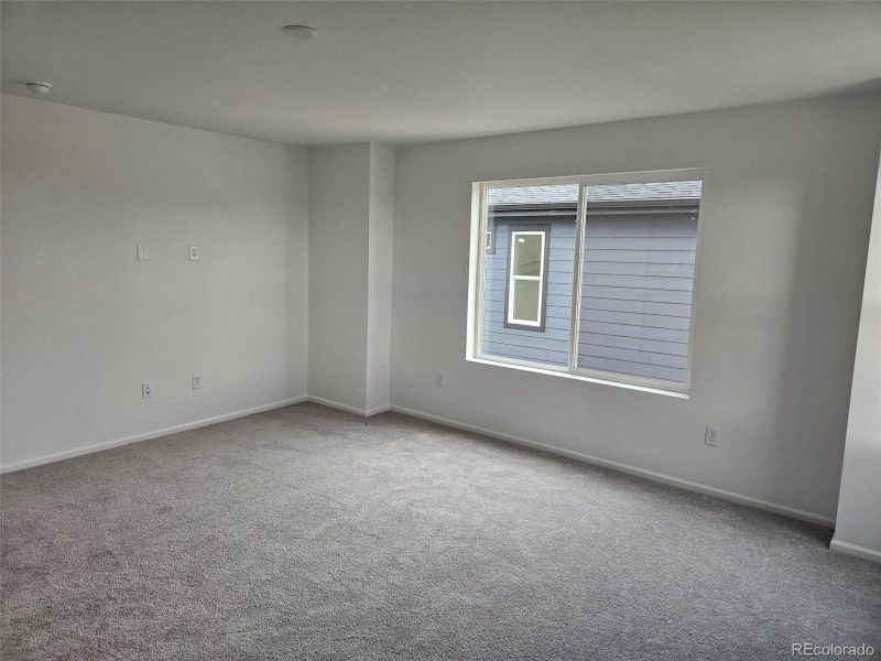 Spacious, unfurnished interior of a new home in The Cottages Collection at Ridgeline Vista, Brighton (Image 17). Spacious, unfurnished interior of a new home in The Cottages Collection at Ridgeline Vista, Brighton (Image 17).