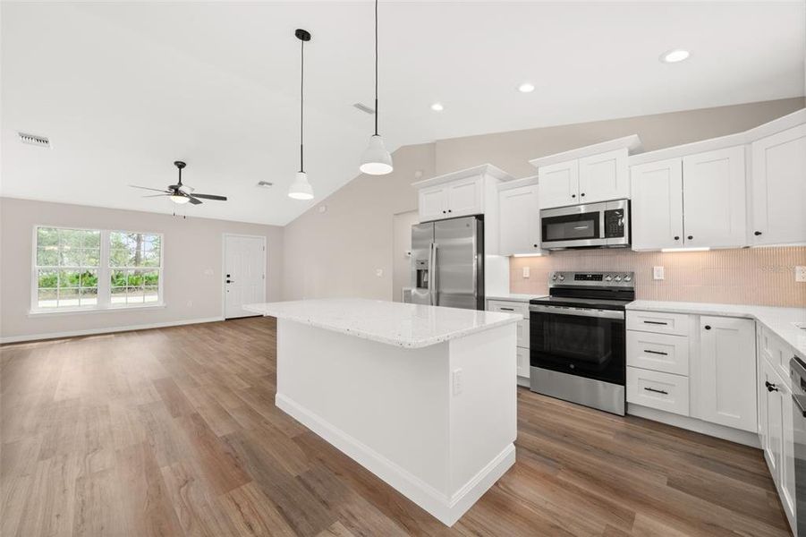 Furnished interior view inside a new home in , Sebring (Image 5).