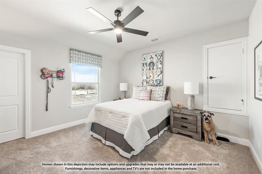 Furnished interior view inside a new home in Liberty, Melissa (Image 31). Furnished interior view inside a new home in Liberty, Melissa (Image 31).