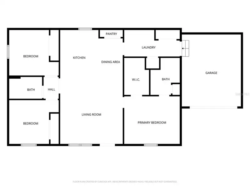 2D floor plan layout of this home in , Ormond Beach, FL (Image 4).