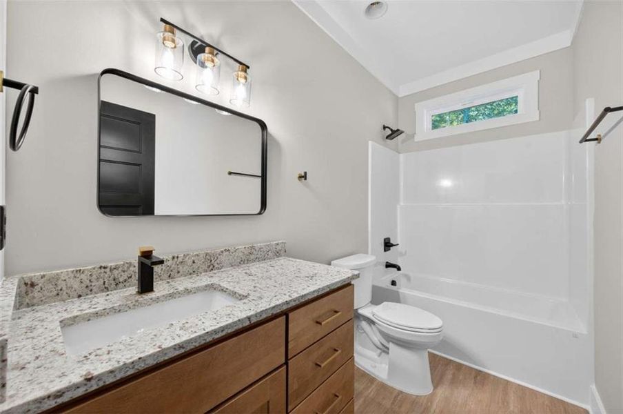 Furnished interior view inside a new home in , Cleveland (Image 6).