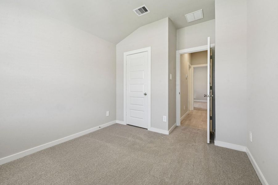 Spacious, unfurnished interior of a new home in Pine Lake Cove - Premier Series, Montgomery (Image 24). Spacious, unfurnished interior of a new home in Pine Lake Cove - Premier Series, Montgomery (Image 24).