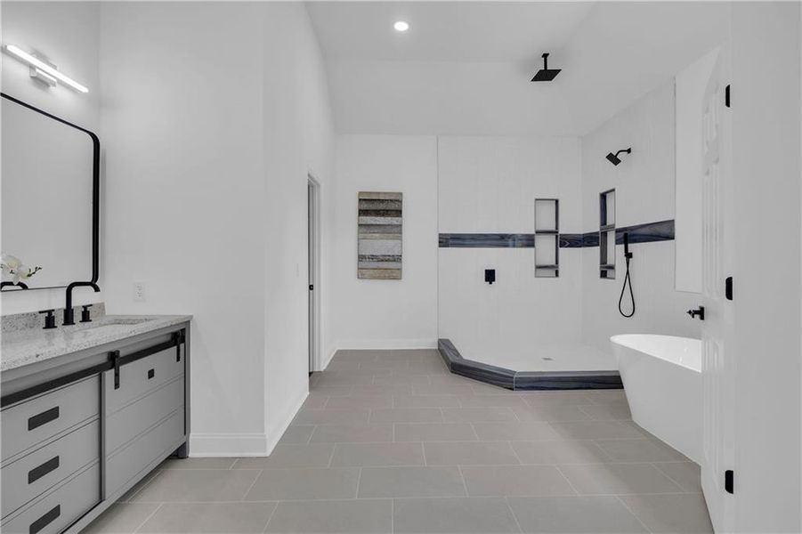 Furnished interior view inside a new home in , Douglasville (Image 18).