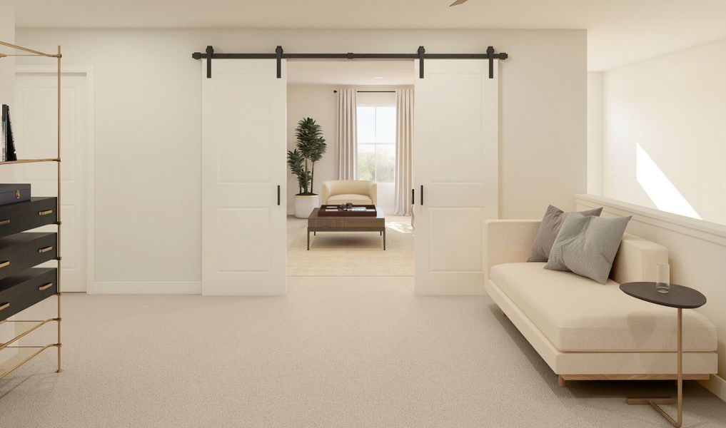 Versatile loft space Versatile loft space