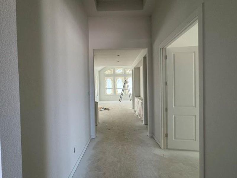 Discover the possibilities in this newly framed interior with ample natural light. Discover the possibilities in this newly framed interior with ample natural light.