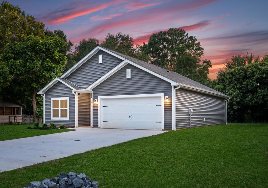 Front exterior of a new home in , Moncks Corner, SC, highlighting curb appeal (Image 22).