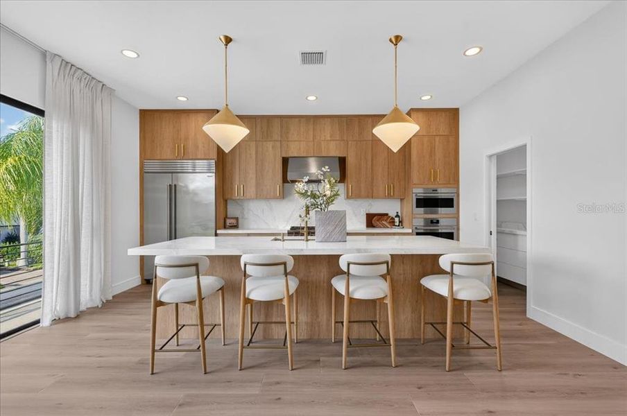 Furnished interior view inside a new home in , Redington Shores (Image 16).