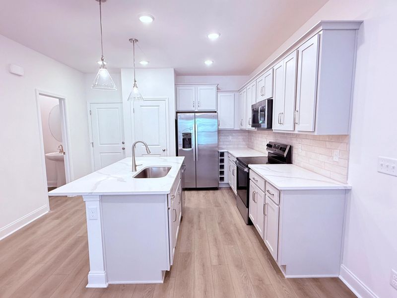 Kitchen featuring AW Collection® Milan
