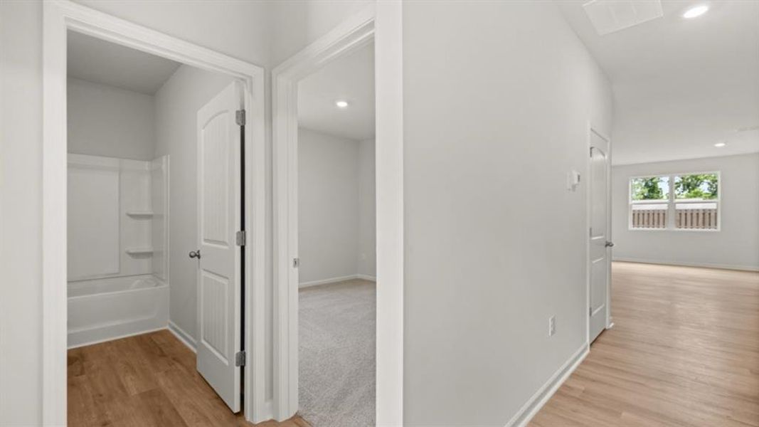 Spacious, unfurnished interior of a new home in Northberry, Rome (Image 18). Spacious, unfurnished interior of a new home in Northberry, Rome (Image 18).