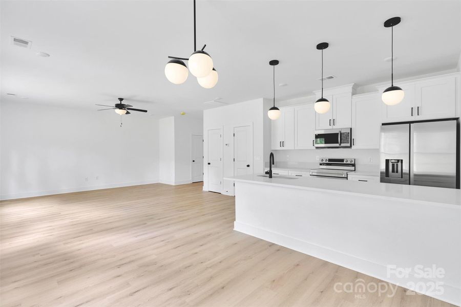 Furnished interior view inside a new home in , Charlotte (Image 5).