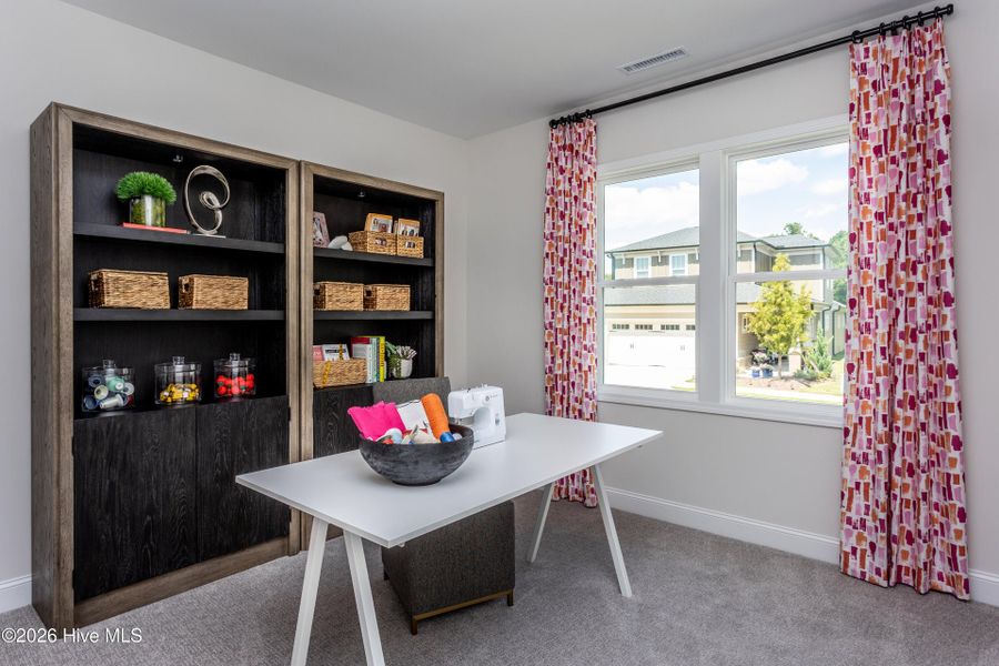 Furnished interior view inside a new home in Coastal Haven, Leland (Image 19).