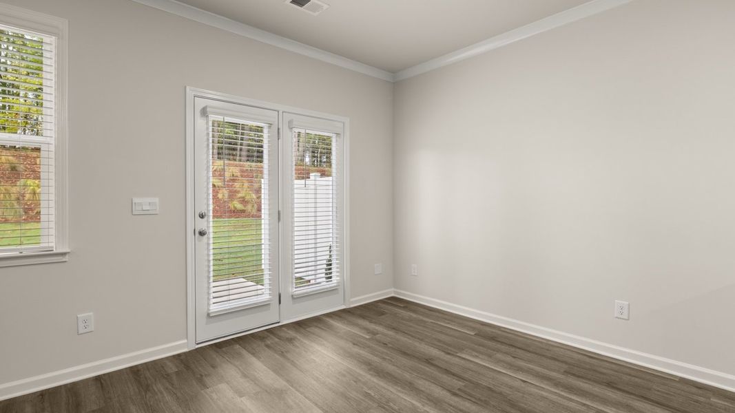 Representative unfurnished interior of a home built from the Salisbury by D.R. Horton in Independence Villas and Townhomes, Loganville (Image 18).