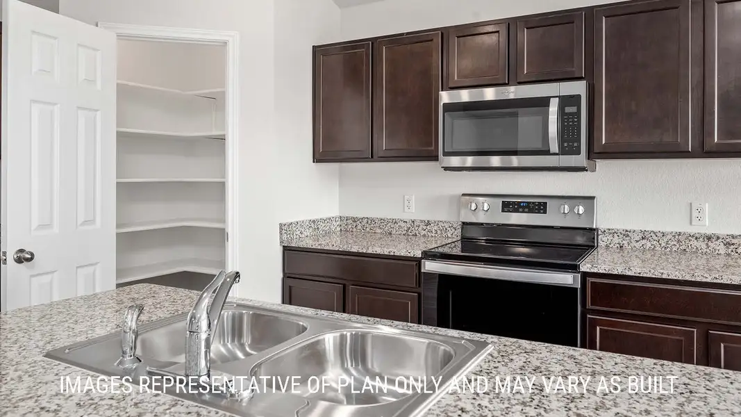Furnished interior view inside a new home in The Villages at Schwertner Ranch, Jarrell (Image 4).