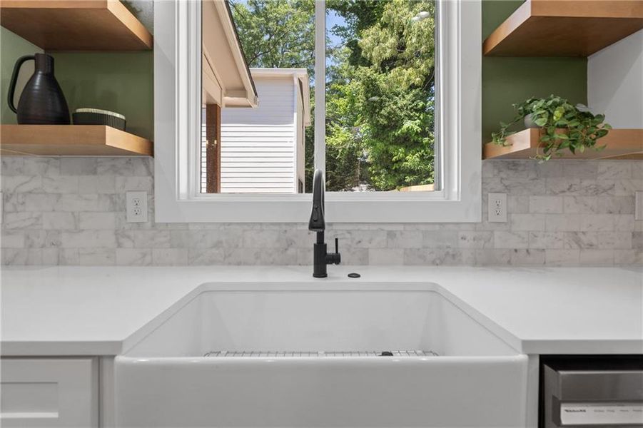 Close-up of interior finishes inside a home in , Atlanta (Image 20).