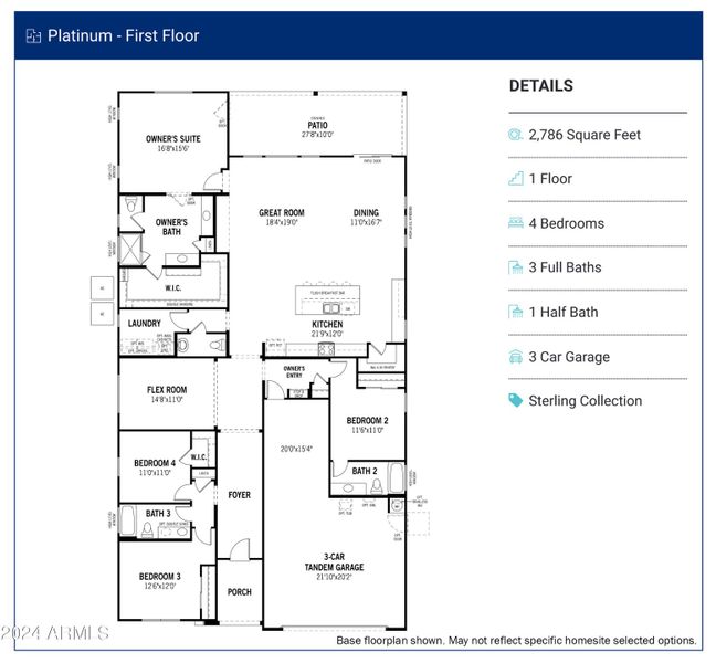 Platinum Floorplan