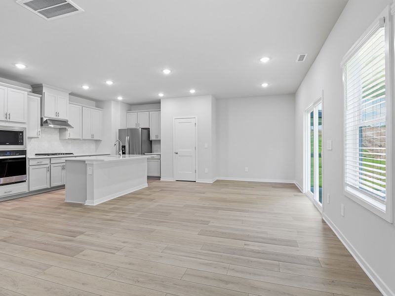 Spacious, unfurnished interior of a new home in Country Lane - Classic Series, Clayton (Image 11).