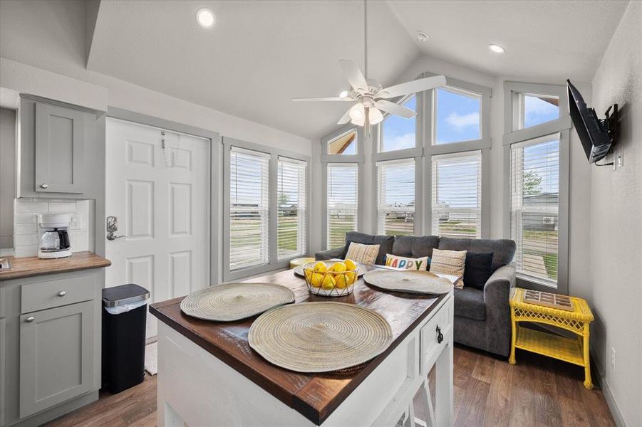 Furnished interior view inside a new home in , Kerens (Image 16).