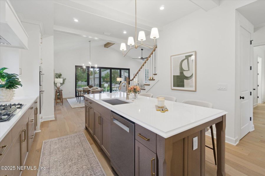 Furnished interior view inside a new home in , Yulee (Image 5). Furnished interior view inside a new home in , Yulee (Image 5).