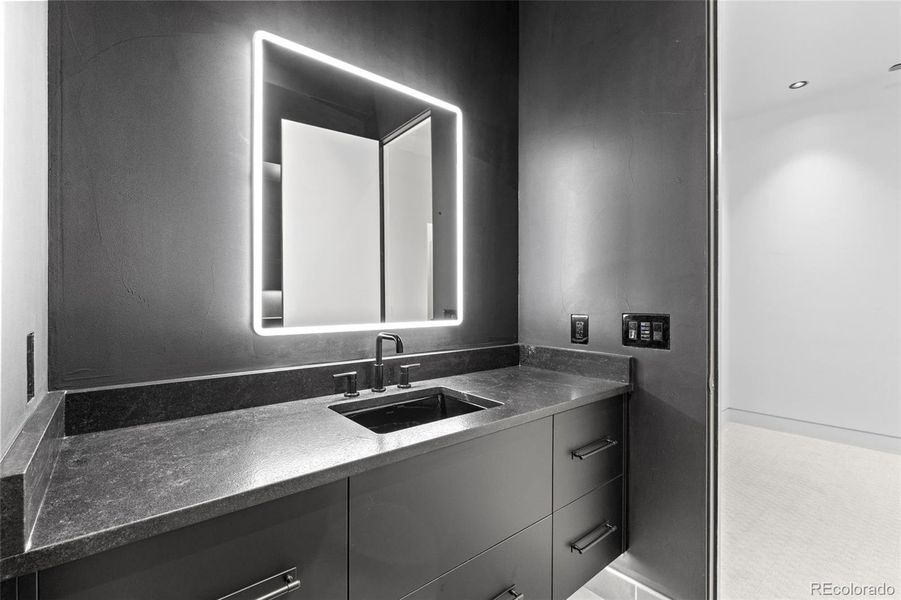 Furnished interior view inside a new home in , Denver (Image 33).