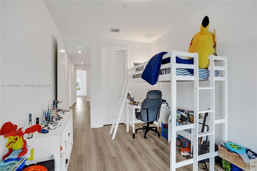 3rd Bedroom set up as a child's room